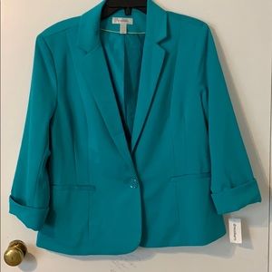 Dress Born Teal blazer